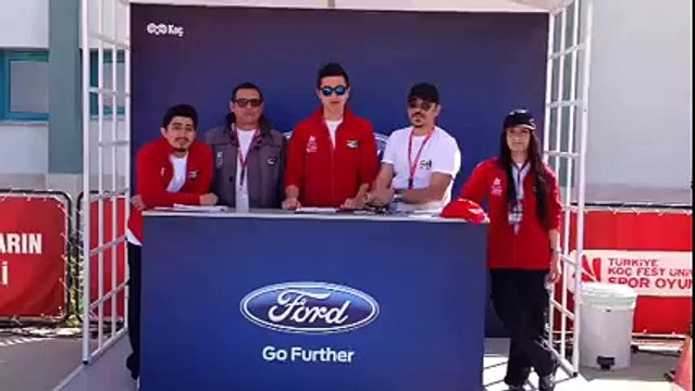 Koç Fest saha ekibi, Ford Türkiye Takımı Biz de varız! #kocfest #bizdevarız