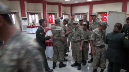 Adıyaman'da Engelliler Bir Günlük Asker Oldu