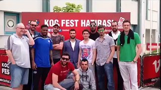 Koç Fest'e, TB2L Liginde Balıkesir'i temsil eden ve şampiyonluk mücadelesi veren BEST Balıkesir Basketbol Kulübü oyuncuları ve teknik ekibi konuk oldu! #kocfest #bestbbk #bizdevarız