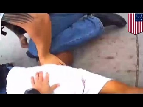 Cámara corporal de policía graba el momento en que oficial dispara accidentalmente contra sospechoso