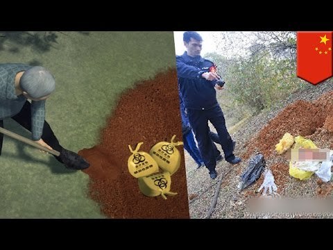 Fetos son encontrados dentro de bolsas plásticas en un parque público en China