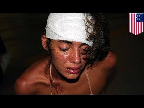 Miami Beach cop punches handcuffed model, busted thanks to CCTV footage - TomoNews