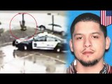 Suspect drags police officer with his car for about 20 feet - Caught on camera - TomoNews