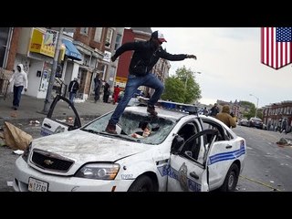 Baltimore riots: chaos, destruction ensues after Freddie Gray funeral - TomoNews