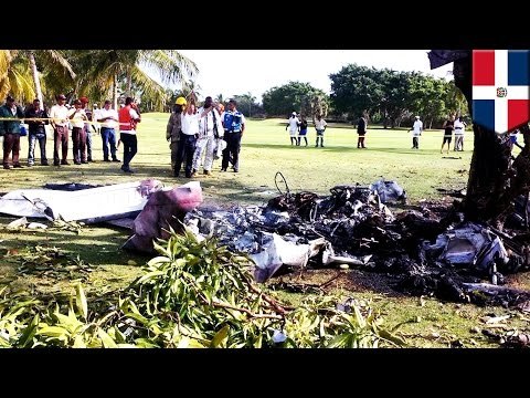 Dominican Republic Plane Crash: Seven dead after light aircraft crashes onto golf course