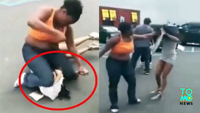 سيدة تتعرض للضرب المبرح على إثر خلاف حول مرآب السيارة