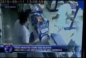 Video de seguridad facilitó captura de asaltantes de una farmacia