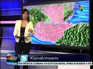 A la baja, credibilidad del gobierno de Pérez Molina en Guatemala