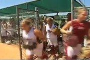 High School Softball Star Pitches with Prosthetic Leg