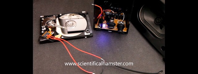 Hard drive... SPEAKERS?!