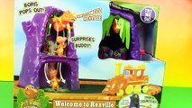 Dinosaur Train Buddy, Boris ROAR! Rexville -Toy Review, Play, Box Open- Gator, Dinosaur Bones