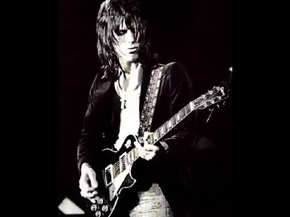 BECK'S BOLERO (1967) by the Jeff Beck Group -  with backwards guitar ending
