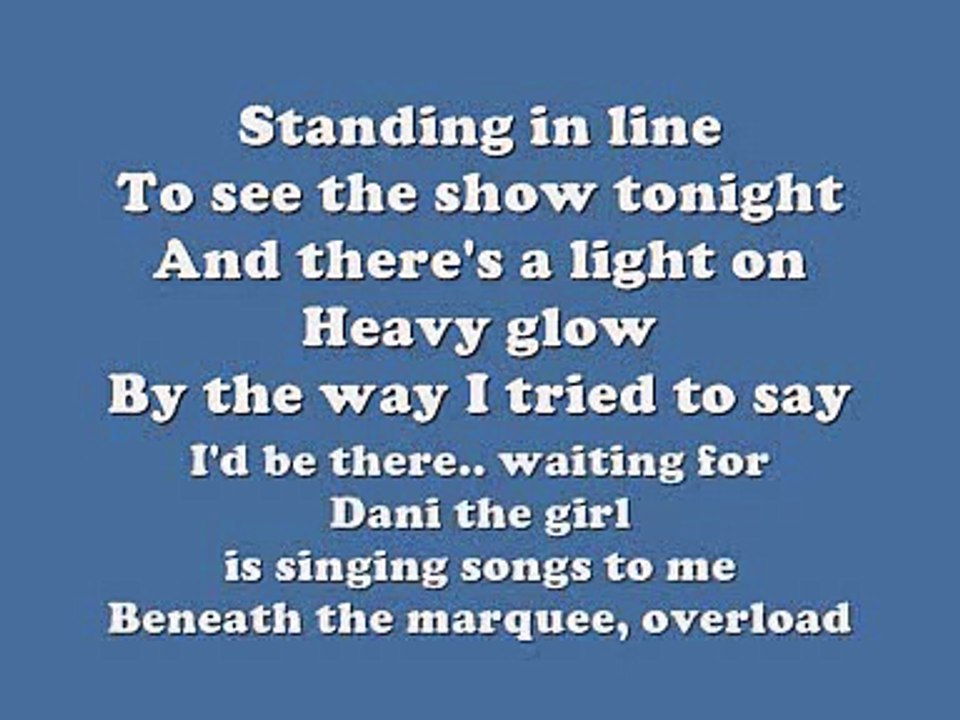 Red Hot Chili Peppers - By The Way (Lyrics) - video Dailymotion