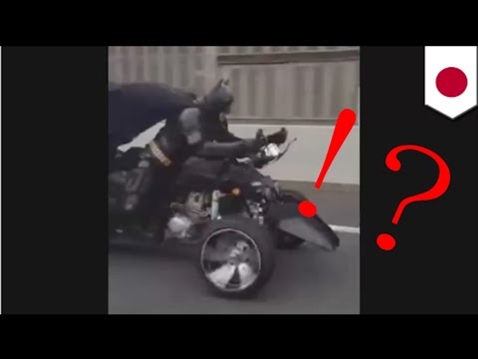 Check out Japan’s real-life Caped Crusader, Chi-Batman