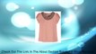 Quality Embellished Bead Collar Ruffle Shoulder Tops T-Shirts Blouse Review