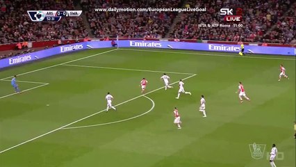 Alexis Sanchez Big chance _ Arsenal - Swansea City 11.05.2015 HD