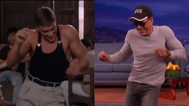 Jean-Claude Van Damme Recreates His “Kickboxer” Dance Scene
