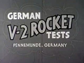 GERMAN V 2 ROCKET TESTS AND FAILURES w/ Wernher Von Braun 3459