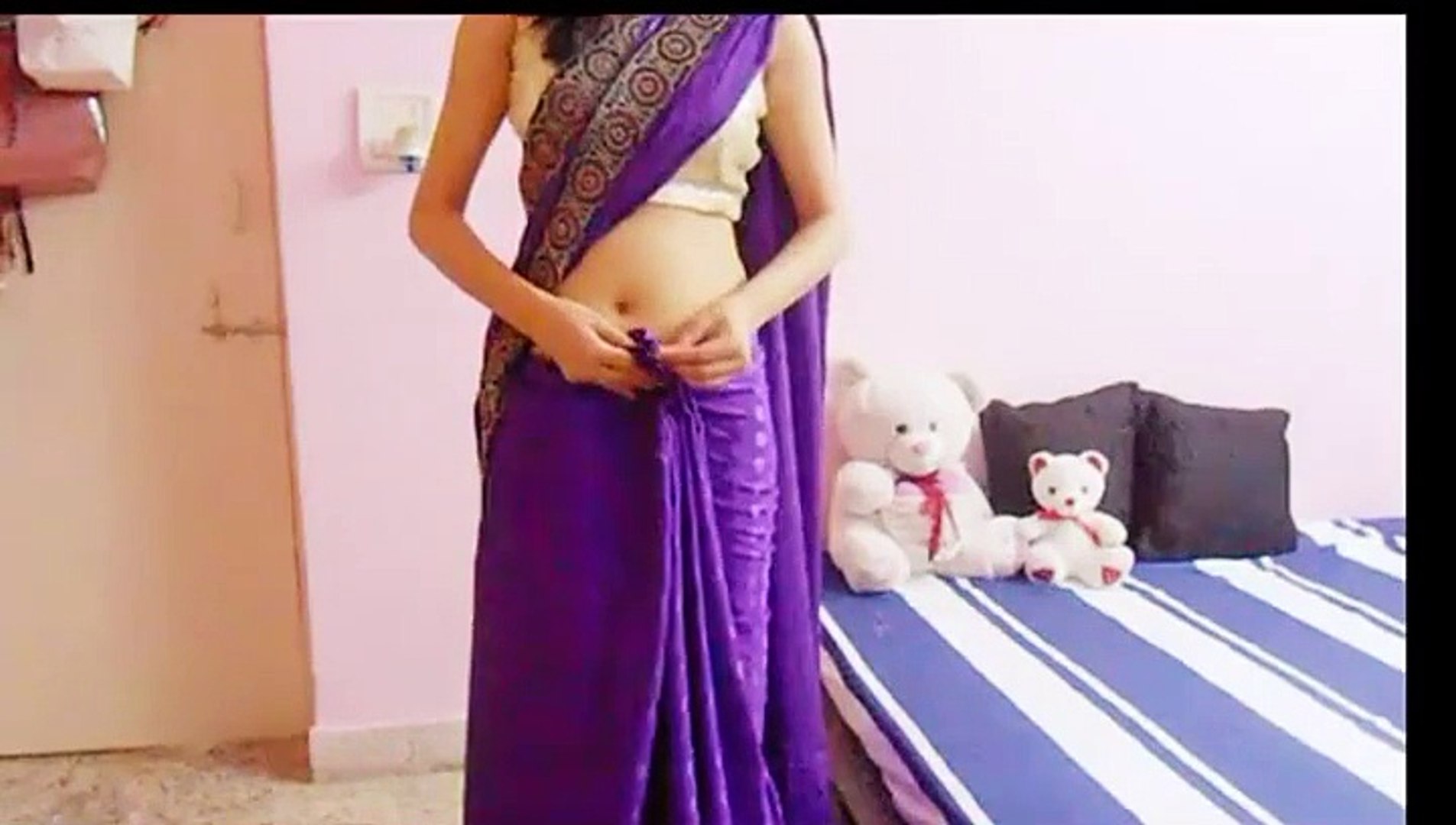 Sexy video aunty saree