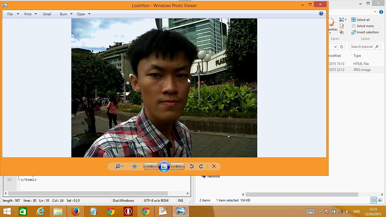 Tutorial HTML ke 5-Menyisipkan gambar di HTML