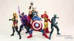 Marvel Legends Hawkeye Infinite Series Avengers Odin BAF Wave Action Figure Review