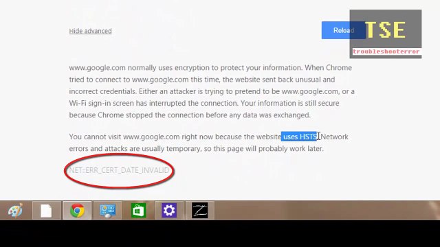 How to fix ERR_CERT_DATE_INVALID Privacy error Your connection is not private Google Chrome
