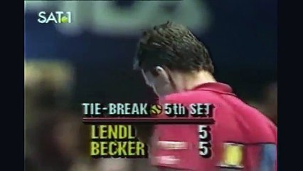 Becker vs. Lendl - incredible match-point