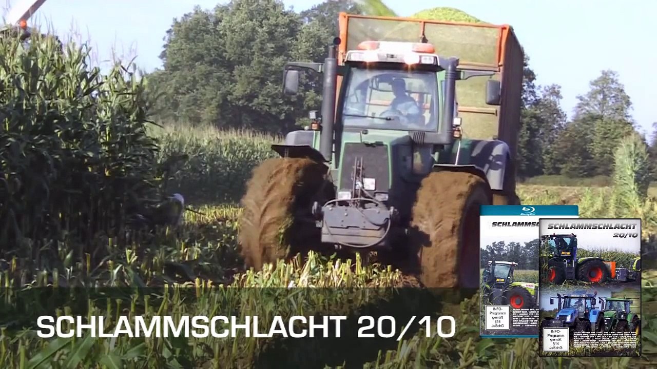 Schlammschlacht DVD Paket mit Krone Big X 1100 ,Claas Xerion 5000, New Holland usw.