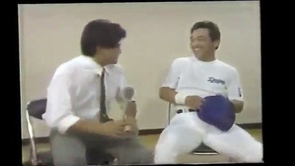 [超レア]　素の落合博満　満面の笑みでインタビュー受ける　[俺流の素顔]