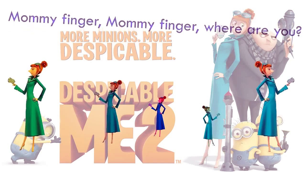 New Despicable Me 2 Finger Family Song Daddy Fi...