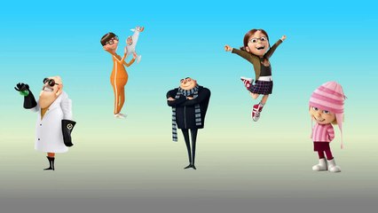 New Despicable Me Finger Family Song Daddy Finger Nursery Rhymes Felonious Vector Nefario Margo Edit
