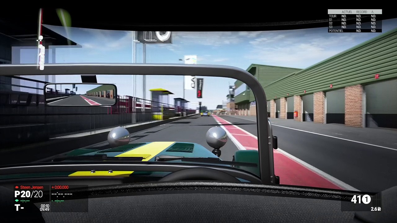 Project CARS - Caterham - Qualifacation et course (vue casque)