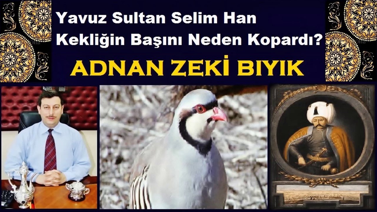 Padişah-Keklik Adnan Zeki Bıyık