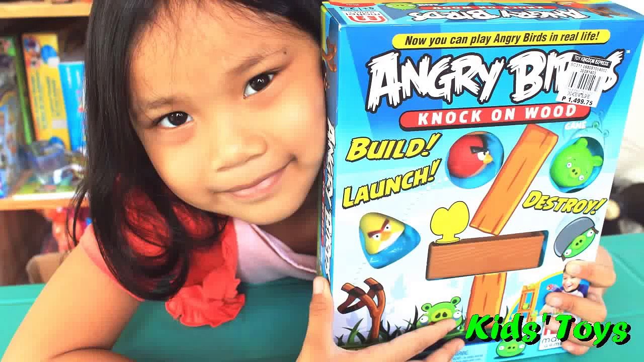 Angry Birds Game Knock on Wood Angry Birds Toys by Mattel