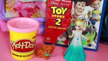 Surprise Box Opening Surprise Lunch Boxes Disney Princess Aurora VS Maleficent Play Doh Fr