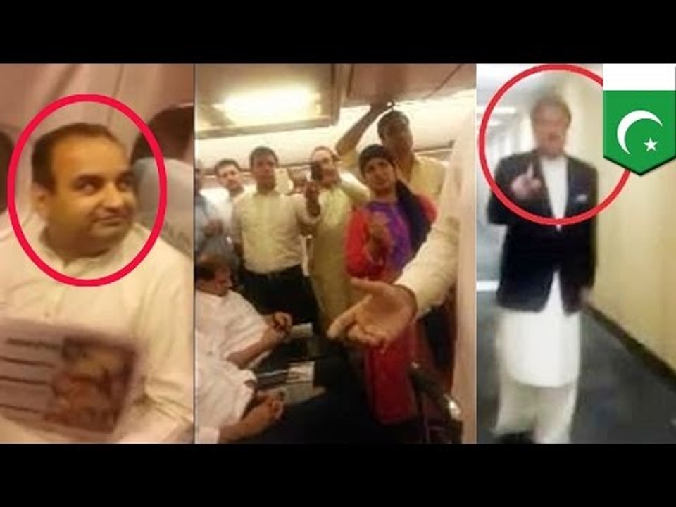 Flight delayed: Pakistani politicians booted off a plane by angry passengers