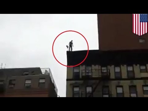 Suicide survivor: Man survived a six-story suicide jump in Manhattan, New York