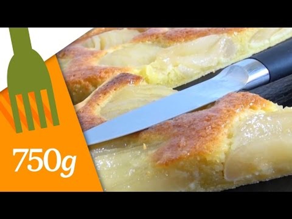 Recette de Tarte Amandine aux poires rapide - 750 Grammes