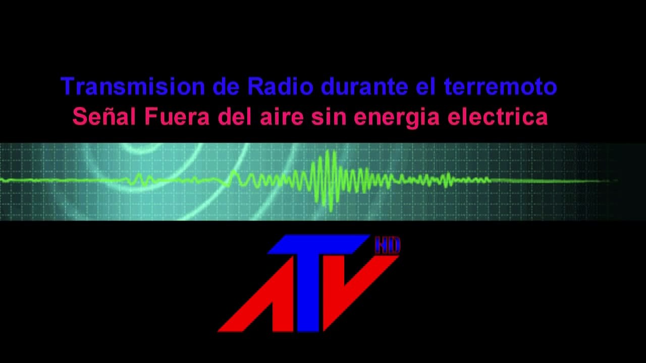 terremoto chile AUDIO en vivo RADIO 27  Feb 2010 8.8 righter Chile earthquake 2010 caught on audio