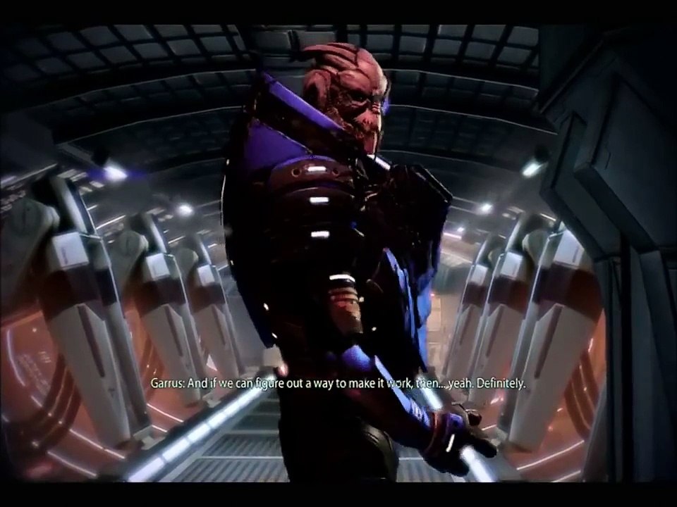 Mass Effect 2: Full Garrus Romance with Blondie Shepard