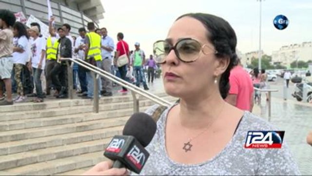 Les Erythréens manifestent contre le gouvernement israélien