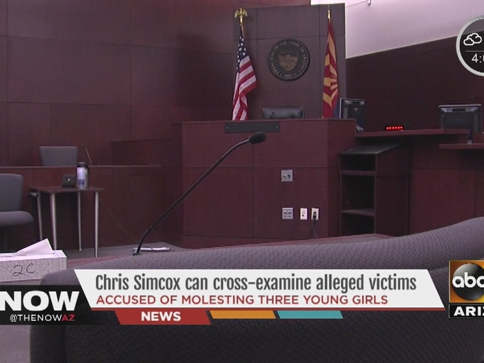 Chris Simcox can cross-examine alleged victims