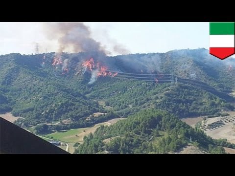 Italy jets collide: Two air force jets crash, exploded. Pilots remain missing