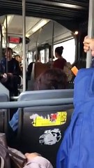 Propos d'une raciste déséquilibrée dans le bus 71 à Bruxelles