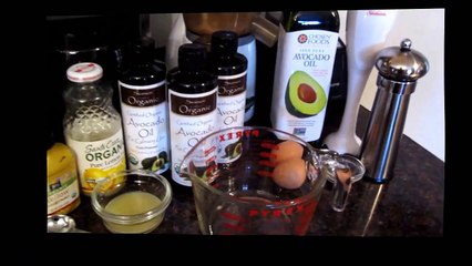 5 Ingredient, Healthy, Homemade Mayonnaise with Avocado Oil