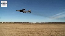 B-52 Bomber Takeoff at Barksdale Air Force Base, 2014.