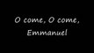 O Come O Come Emmanuel Hymn (Piano)