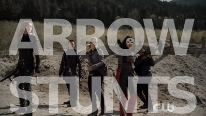 ARROW - Stunts - Team Arrow Vs. The League (HD)