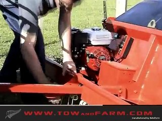 Tow and Collect - PASTURE CLEANER - Horse Manure Collector, Goose Poop Sweeper