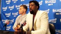 DeAndre Jordan Walks out on Press When Asked About Rockets Hacking Strategy